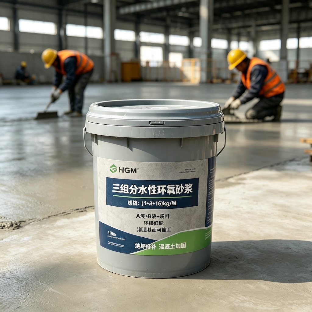 北安三组份水性环氧砂浆